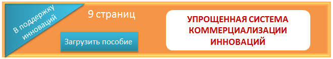 Упрощенная система коммерциализации инноваций